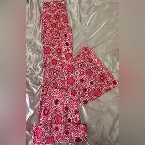 Floral bell bottoms